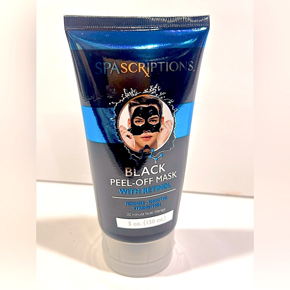 Spascriptions Black Peel-Off Mask with Retinol 5.oz -